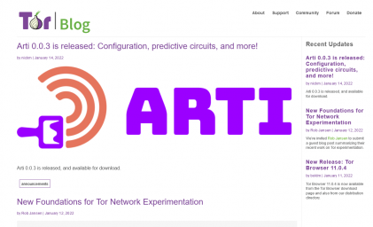 Tor Blog The 
Tor Project