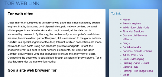 Tor Web Dir